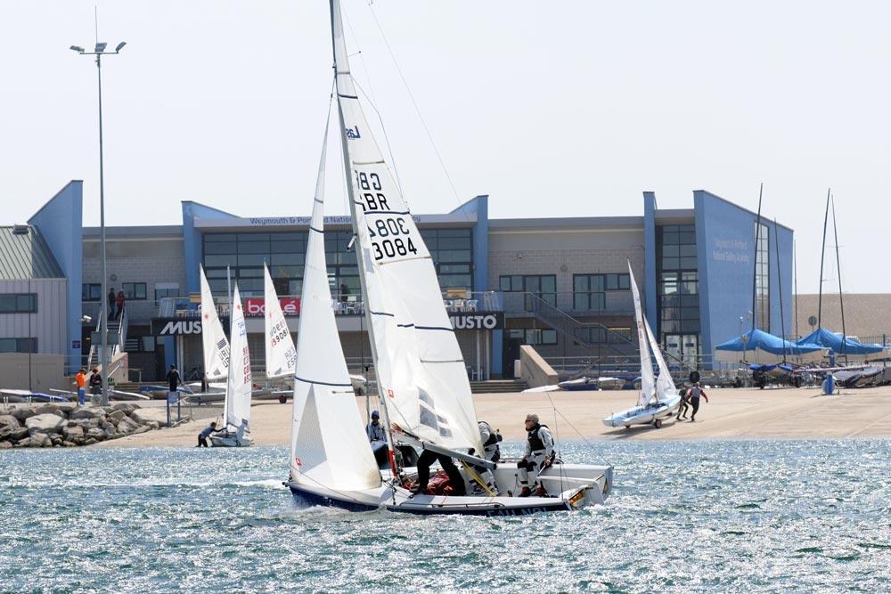 Weymouth and Portland National Sailing Academy, Dorset, location for the 2012 Olympic sailing events