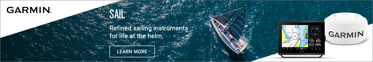 Garmin sail, refined sailing instruments for life at the helm - learn more