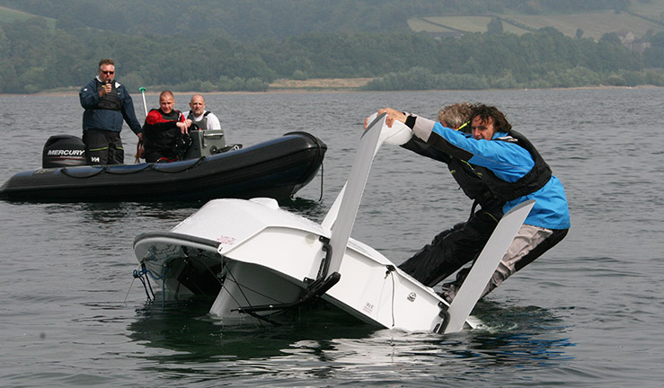 Keelboat recovery - crew only (2 of 4)