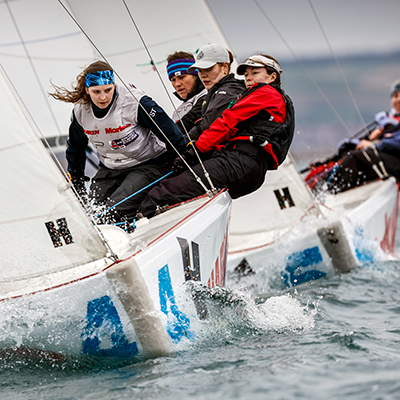 women and men Match racing on the open water