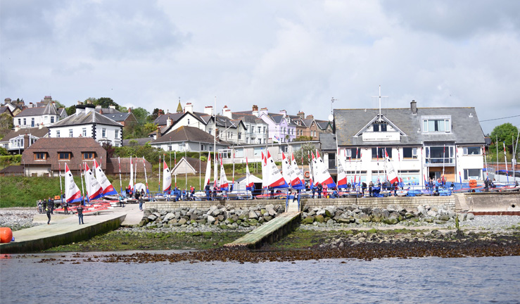 People preparing to sail