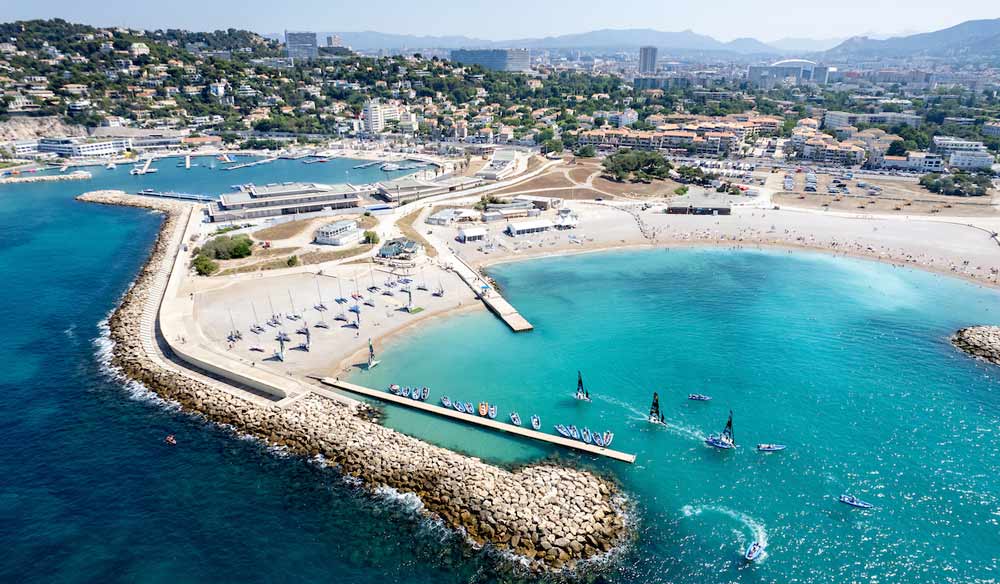 Marseille marina Olympic sailing venue